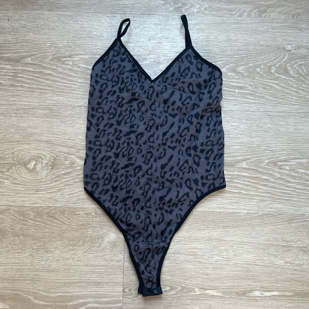 Leopard Print Bodysuit